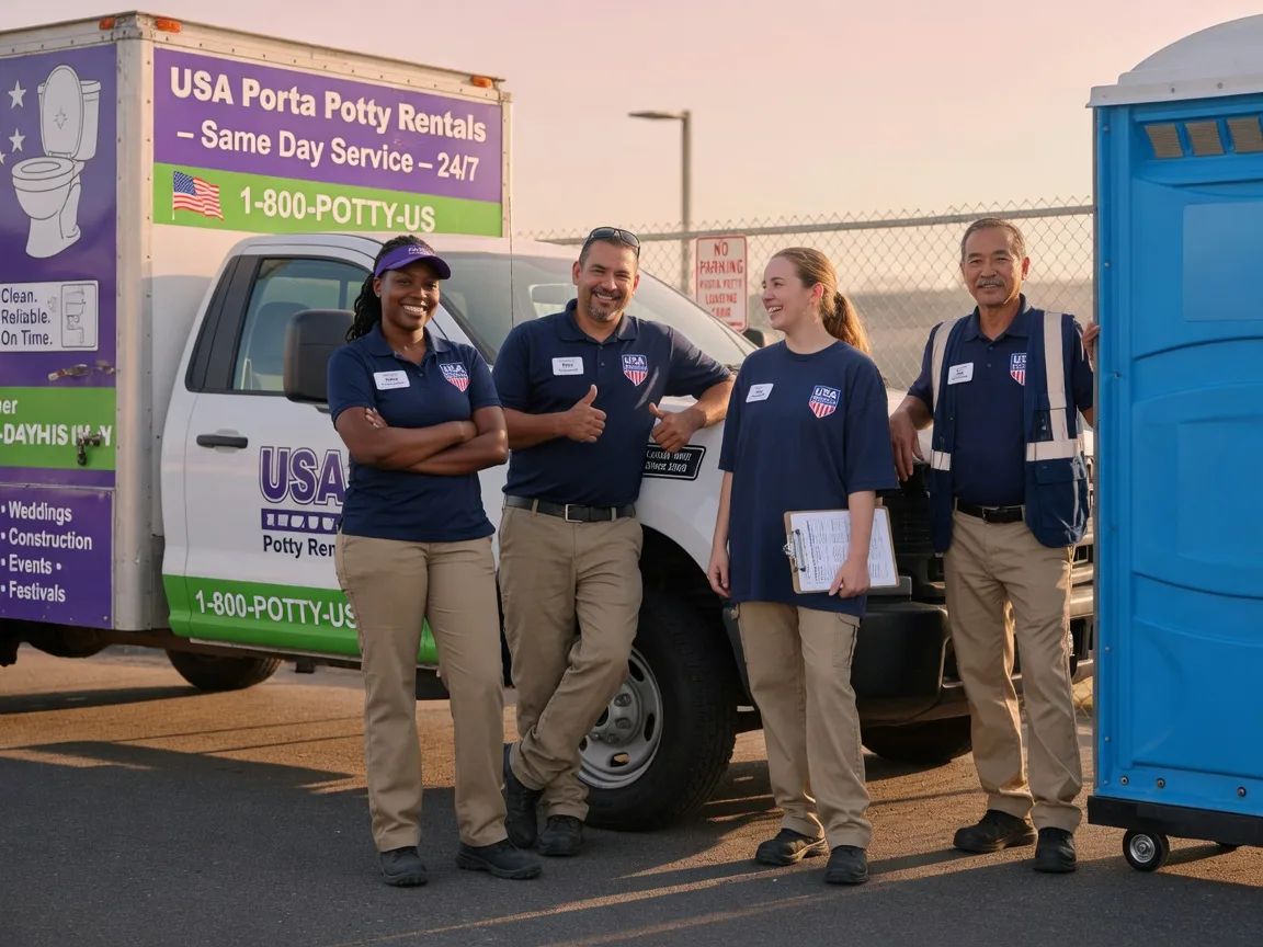 Porta Potty Rental company in Winnetka, CA